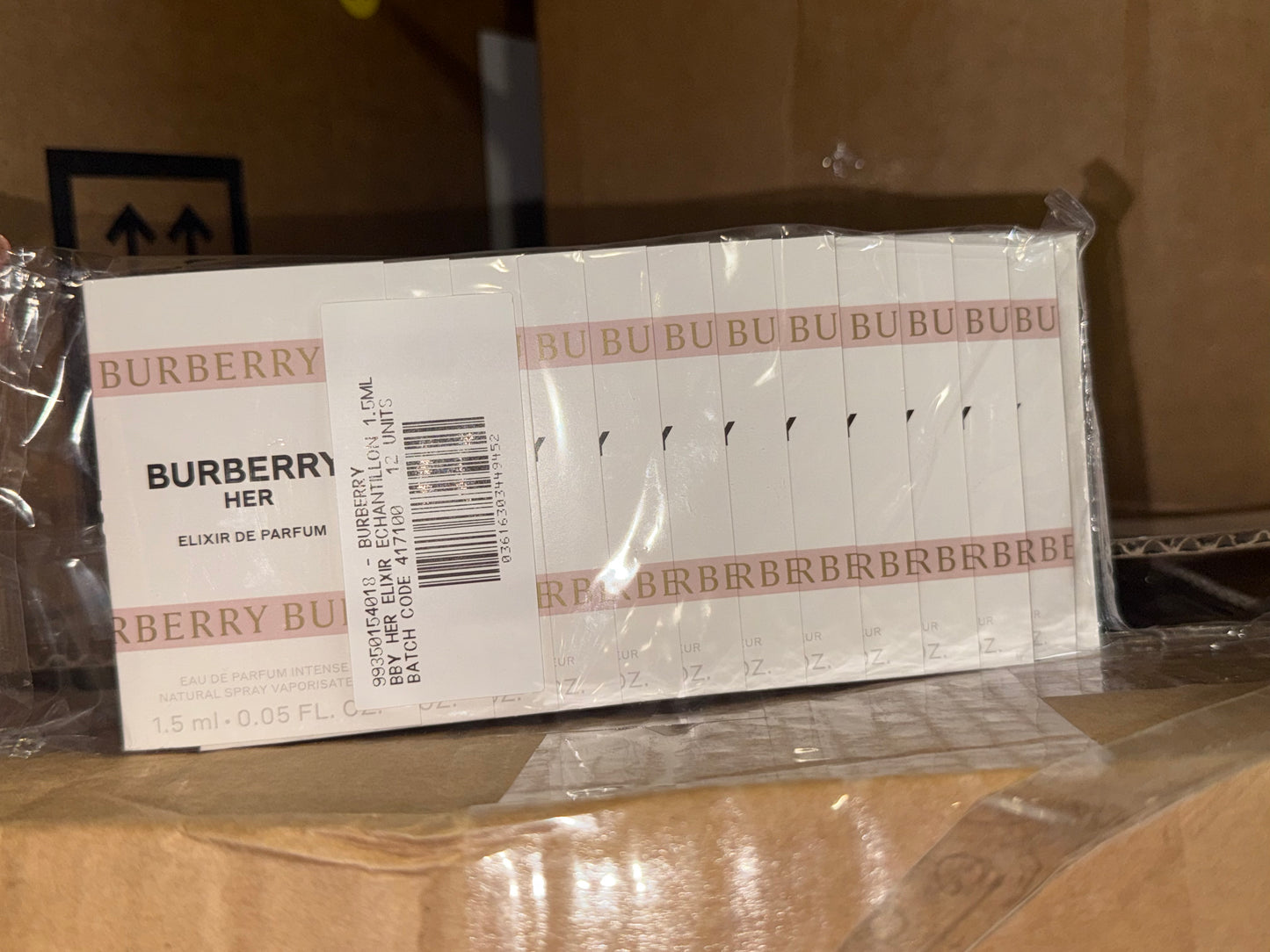 Burberry Her Elixir EDP Intense Perfume Samples Pack of 12