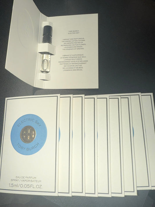 Tory Burch Electric Sky Case Pack of 10 Perfume Samples
