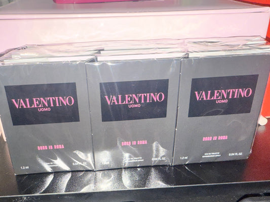 12 Pack- Men's Valentino Uomo Perfume Samples