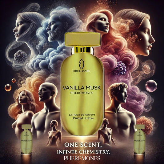 Orogasmic - Vanilla Musk with Pheromones | Luxury Unisex Perfume 100ml