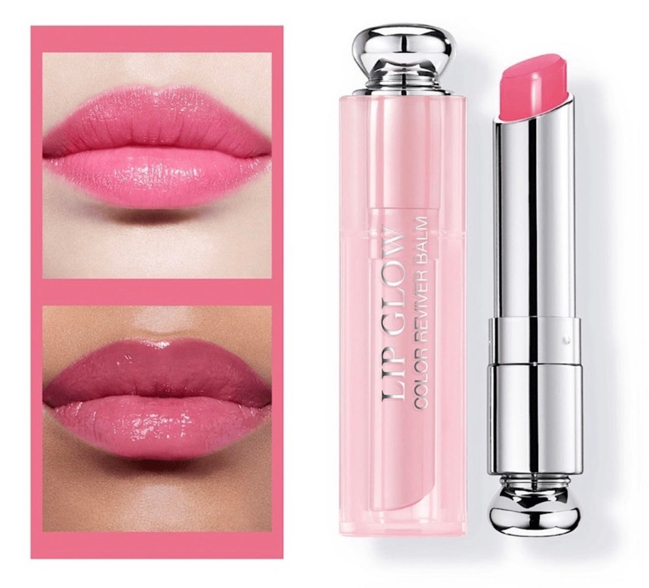 Dior Addict Lip Glow Balm 008 Ultra Pink – Hydrating Color-Reviving Lip Balm with Sheer Glow