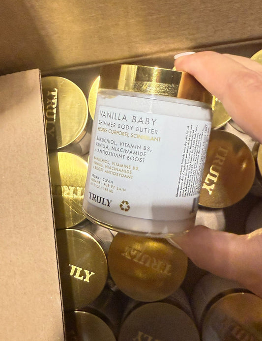 Truly Vanilla Baby Shimmer Body Butter