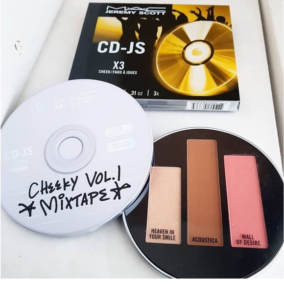 MAC Cosmetics x Jeremy Scott CD Mixtape Blush Bronzer Highlighter LIMITED EDITION