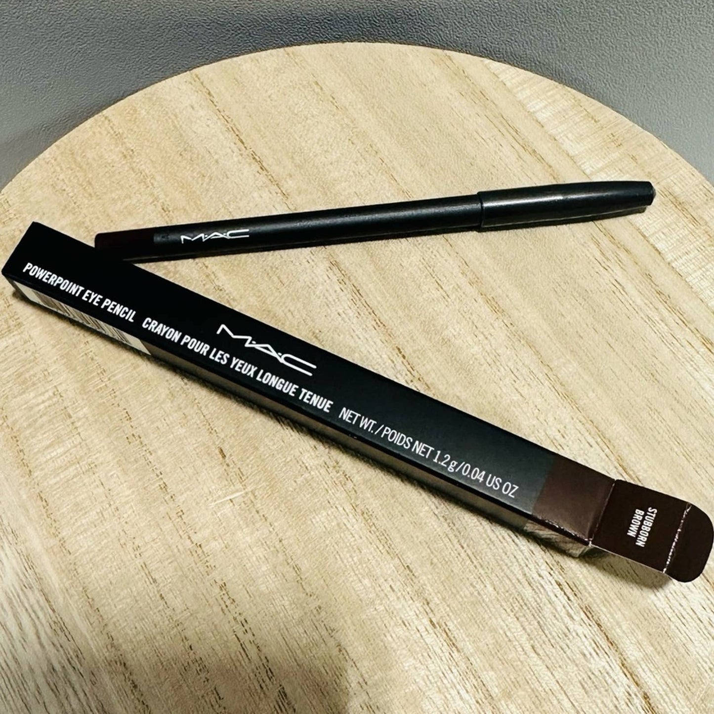 MAC Cosmetics Powerpoint Eye Pencil Kohl Shade: Stubborn Brown