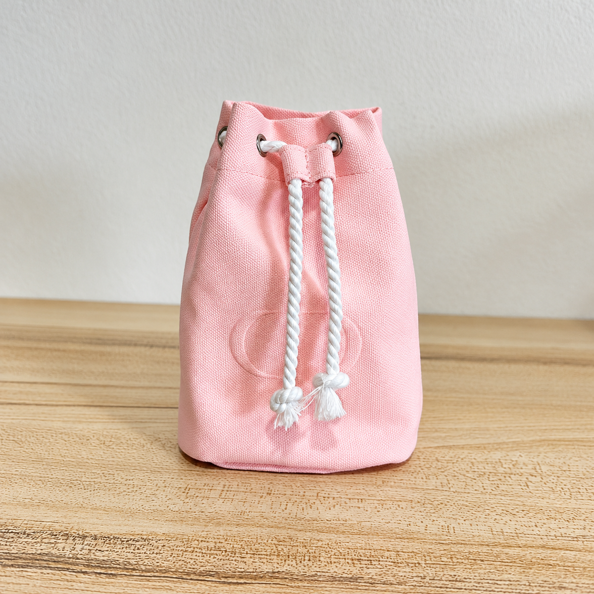 Dior Mini Canvas Drawstring Bucket Pouch