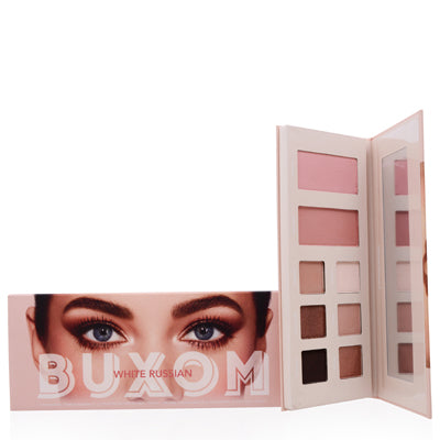 Buxom White Russian Eye & Face Shadow Palette- 6 Eyeshadows & 2 Blushes