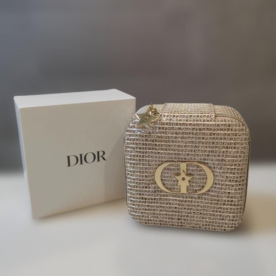 Dior Gold Limited Edition Jewelry Pouch
