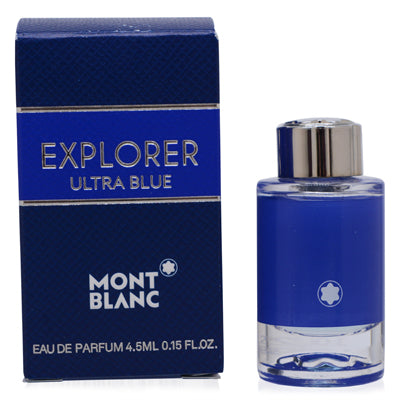 Mont Blanc Explorer Ultra Blue EDP Mini Splash Cologne BOXED