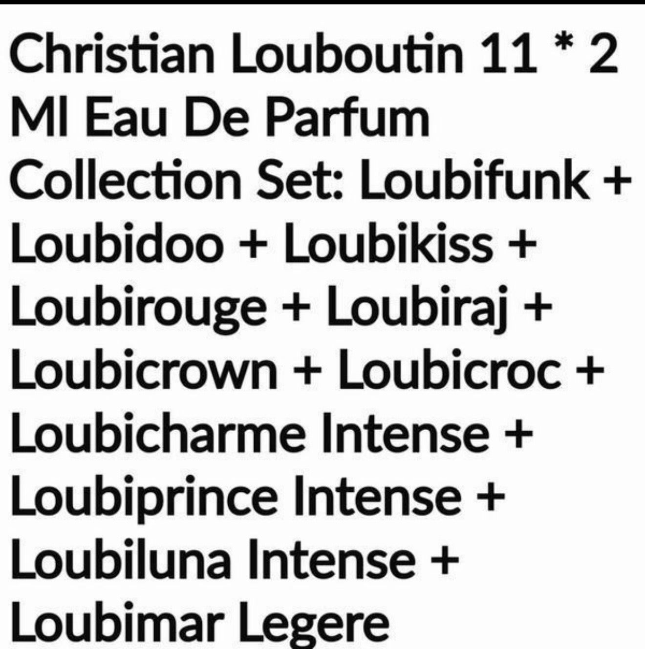Christian Louboutin Perfume Discovery Set