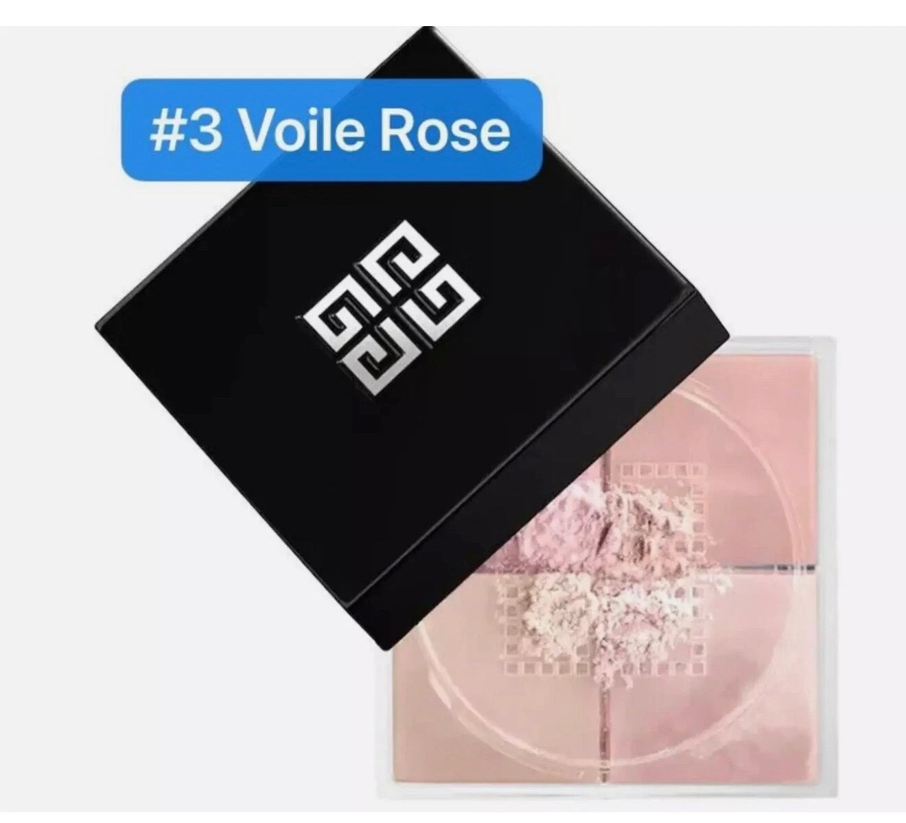 Givenchy Prisme Libre Loose Setting Powder Shade 3 Voile Rosé – Brightening Pink Matte Setting Powder