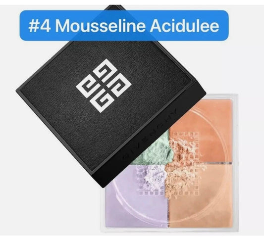 Givenchy Prisme Libre Loose Setting Powder Shade 4 Mousseline Acidulée – Radiance-Boosting Matte Setting Powder