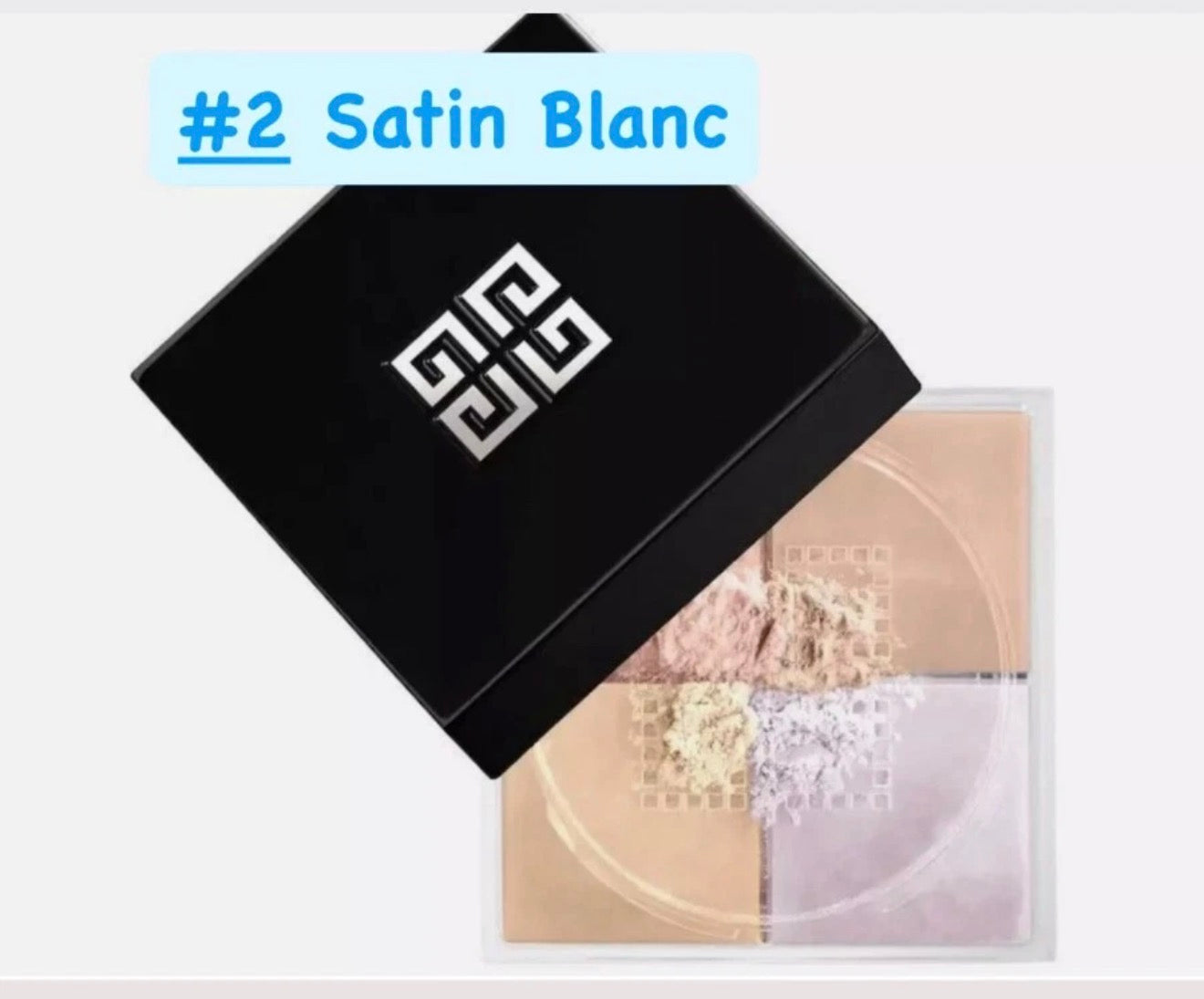 Givenchy Prisme Libre Loose Setting Powder Shade 2 Satin Blanc – Soft-Matte Setting Powder for Light Skin Tones