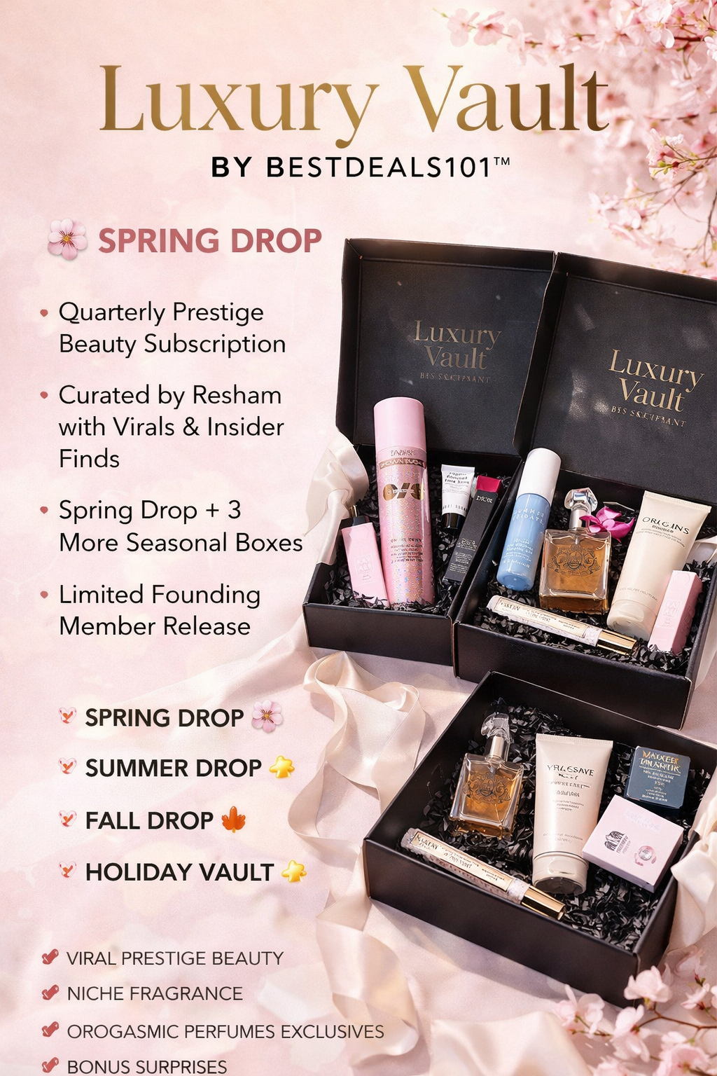 Luxury Beauty & Perfume Vault