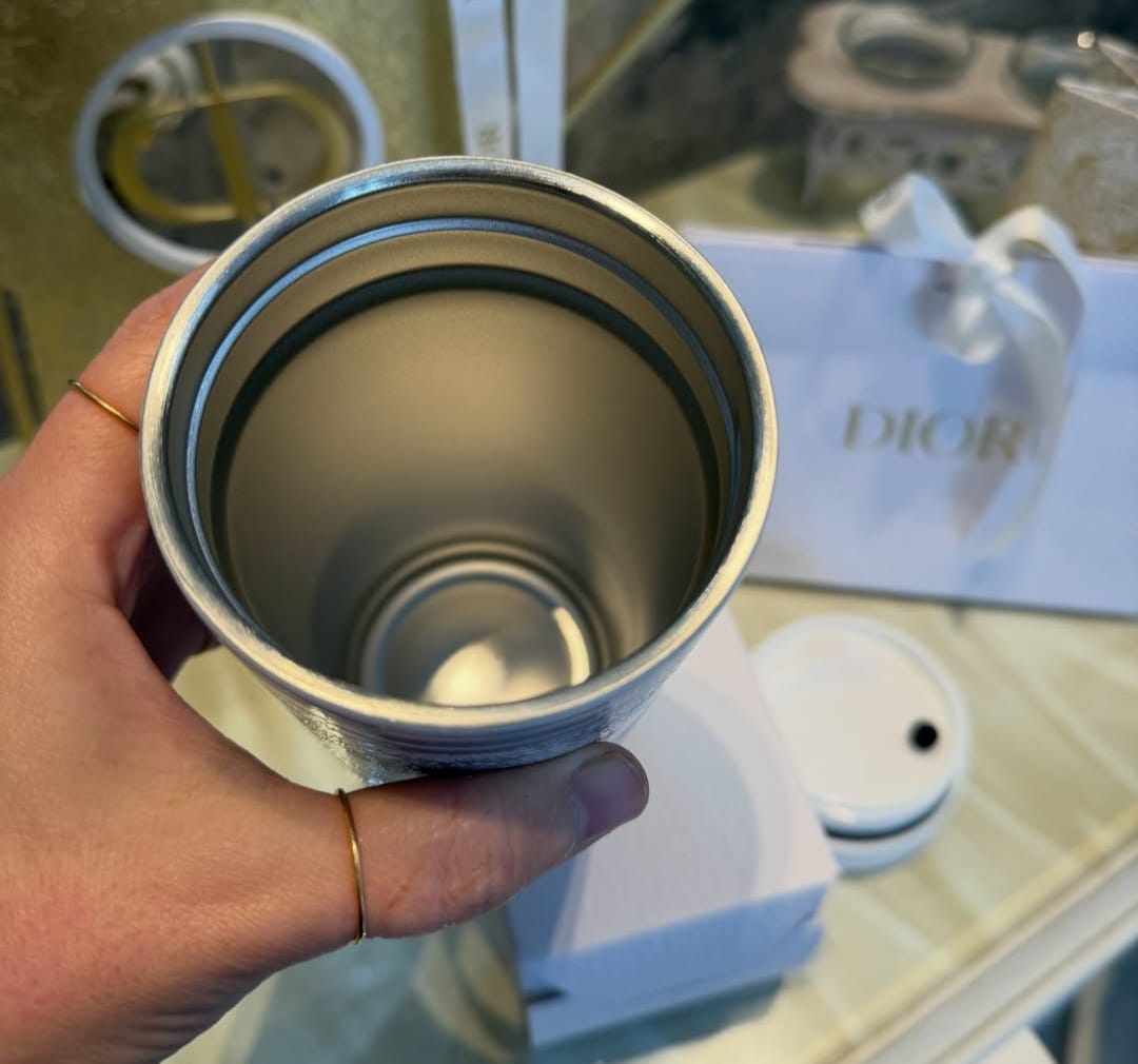 Dior Jungle Limited Edition Thermos Cup - Grey