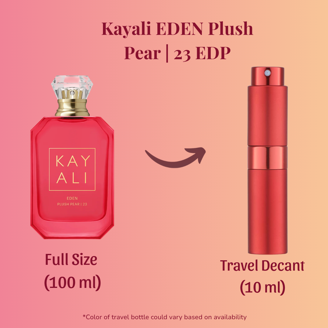 Kayali Eden Plush Pear 23 EDP 10ml Travel Decant