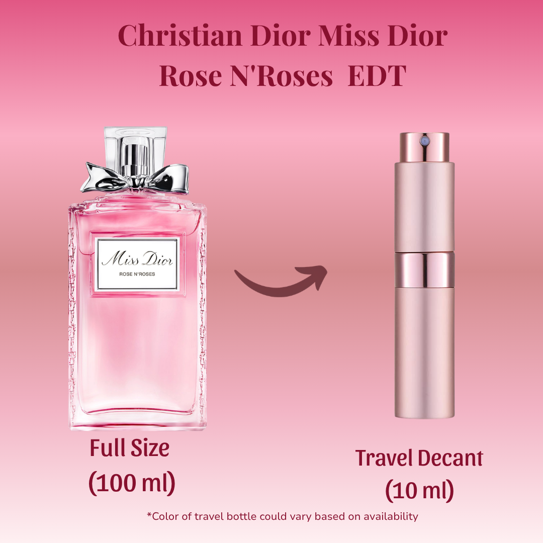Dior Miss Dior Rose N'Roses EDT 10ml Travel Decant Spray