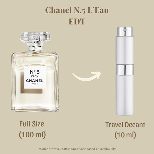 Chanel N°5 L'Eau EDT 10ml Travel Decant Spray