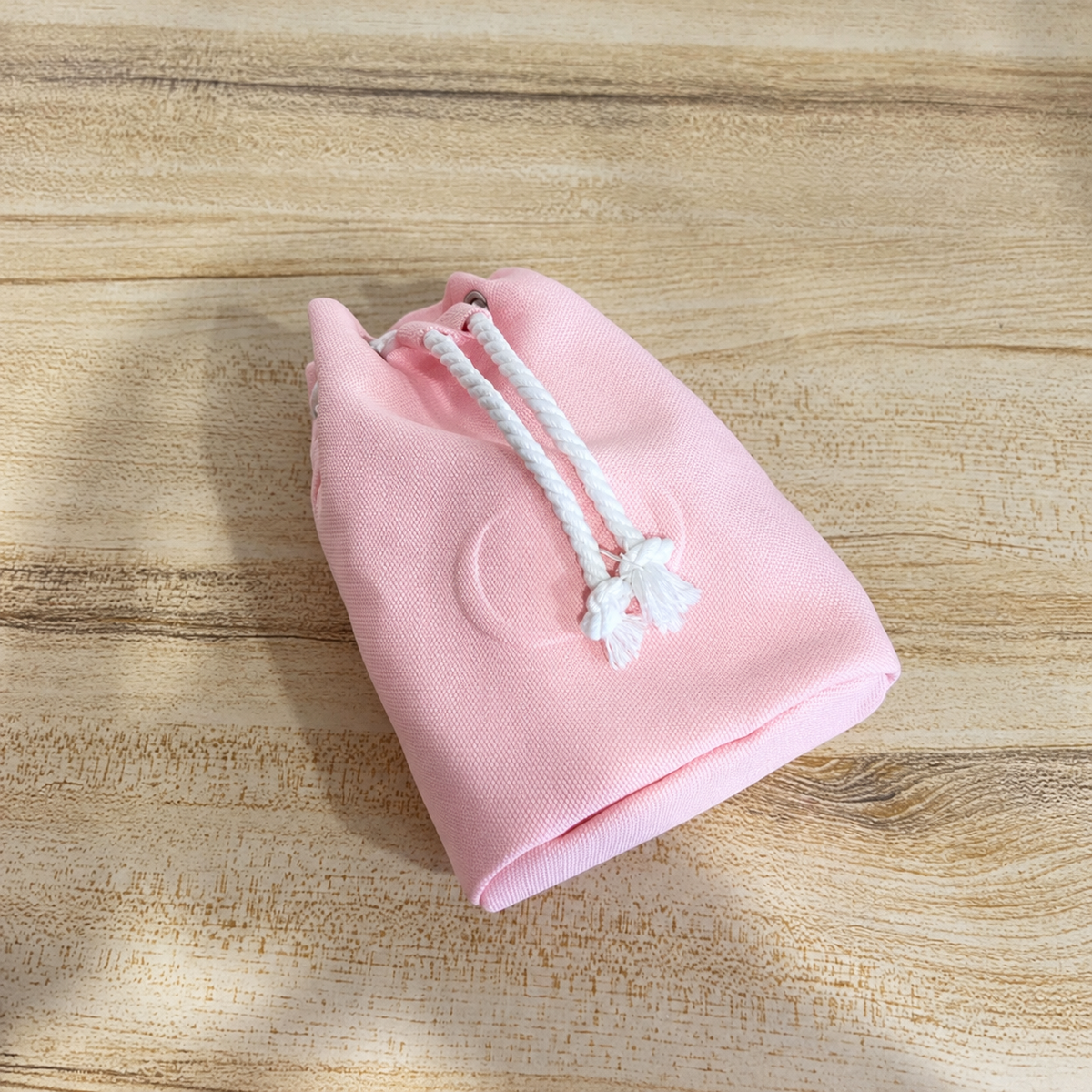 Dior Mini Canvas Drawstring Bucket Pouch