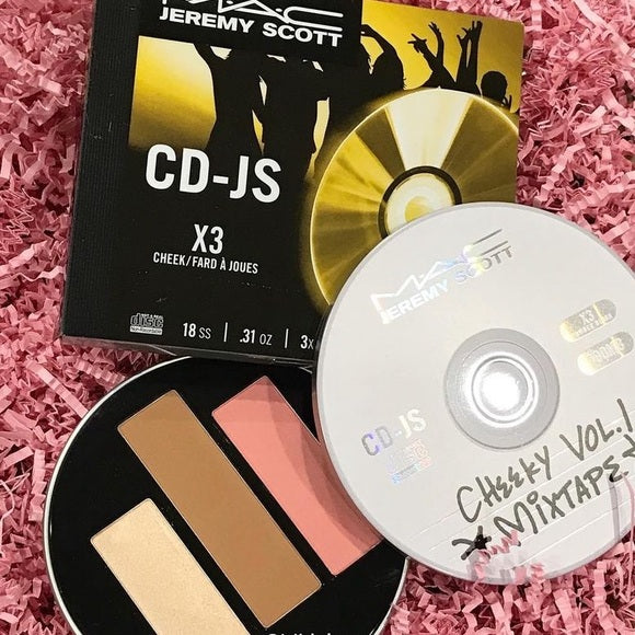 MAC Cosmetics x Jeremy Scott CD Mixtape Blush Bronzer Highlighter LIMITED EDITION