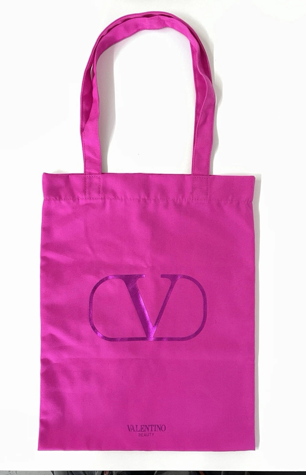 Valentino Garavani VLogo Canvas Tote Shoulder Bag