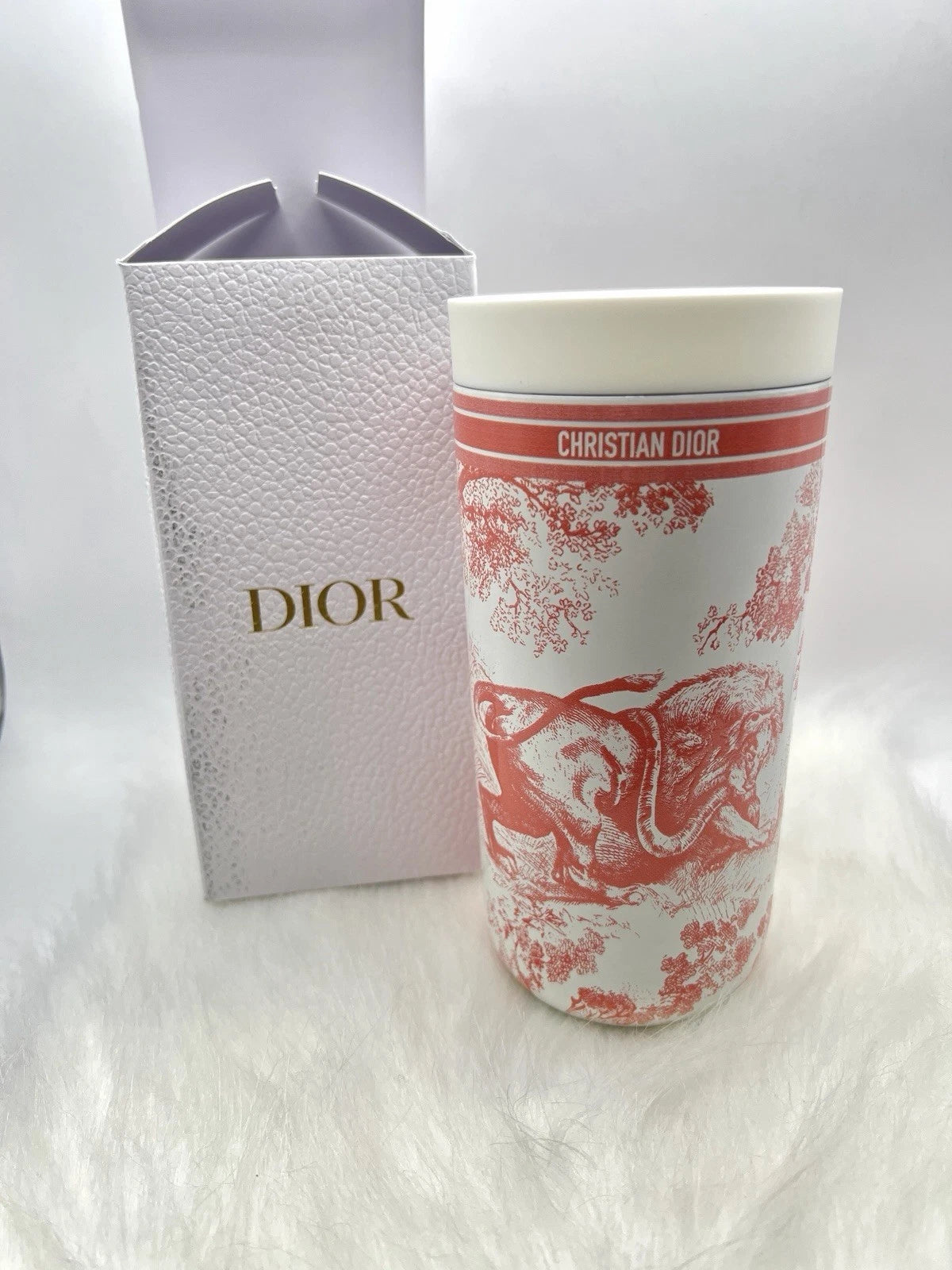 Dior Jungle Limited Edition Thermos - Red