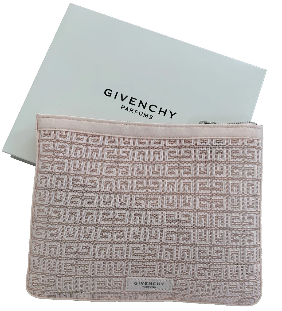 Givenchy Parfums 4G Monogram Zip Clutch Pouch
